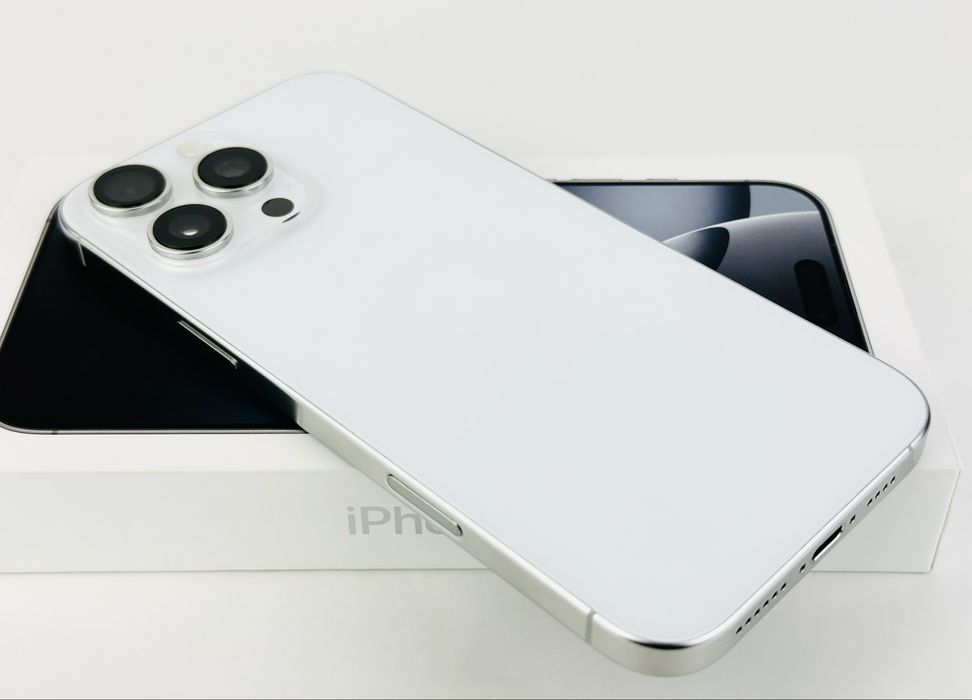 Apple iPhone 16 Pro Max 256GB White 100% Перфектен! Гаранция!