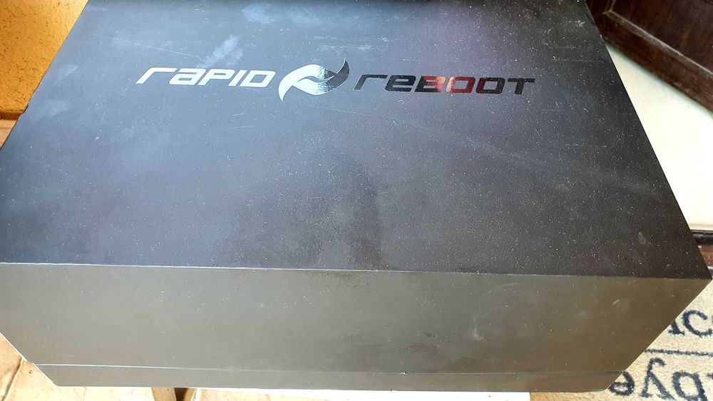 Rapid Reboot Recovery System. Compression Boots and Case