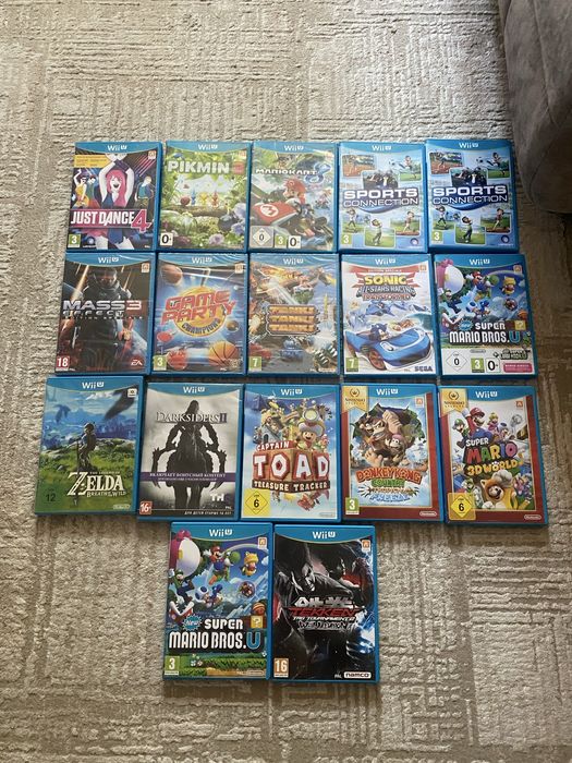 Продам игры на Wii U. Цены разные пишите