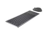 Kit periferice DELL tastatura + mouse KM7120W, Wireless Titan Grey