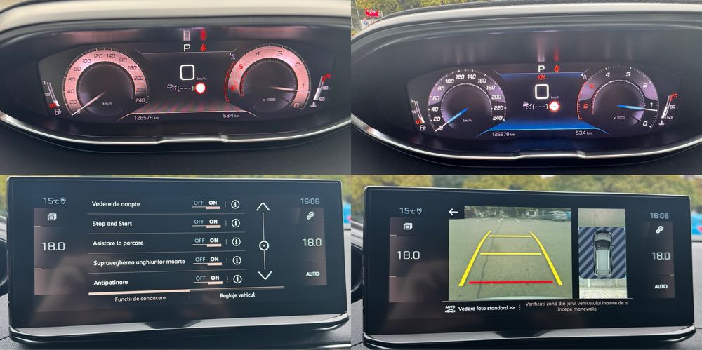 Peugeot 3008 Gt Automata/Focal/Panoramic/Full Led/Scaune incalzite