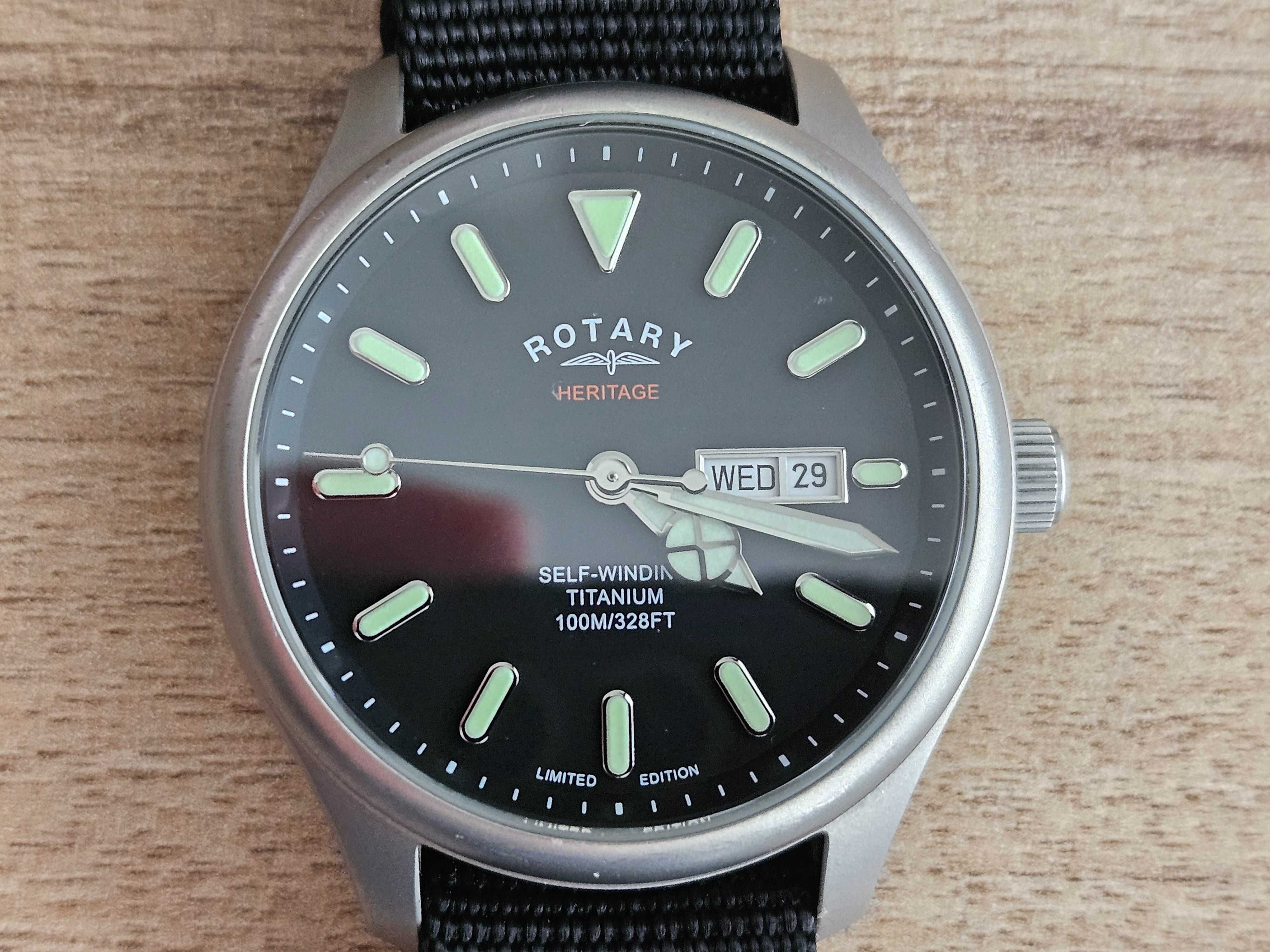 Часовник Rotary Heritage Titanium GS05249/04