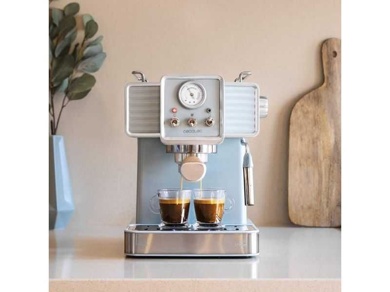 Еспресо Кафе Машина Cecotec Power Espresso 20, Тюркоаз