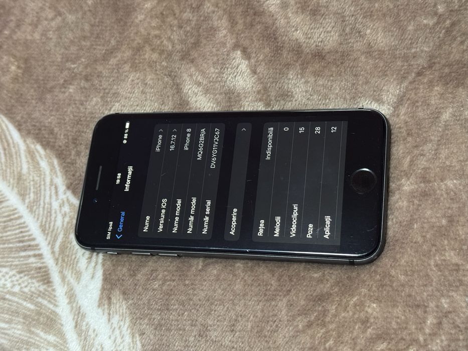 iPhone 8 64gb black 100%