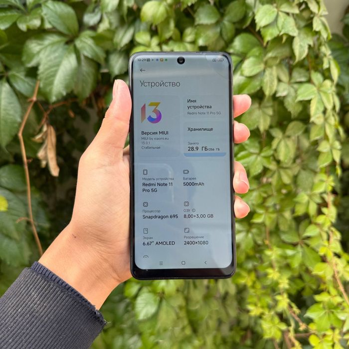 Redmi note 11 pro sotiladi dastavka bor