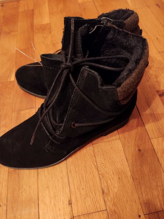 Боти естествен велур 37 номер