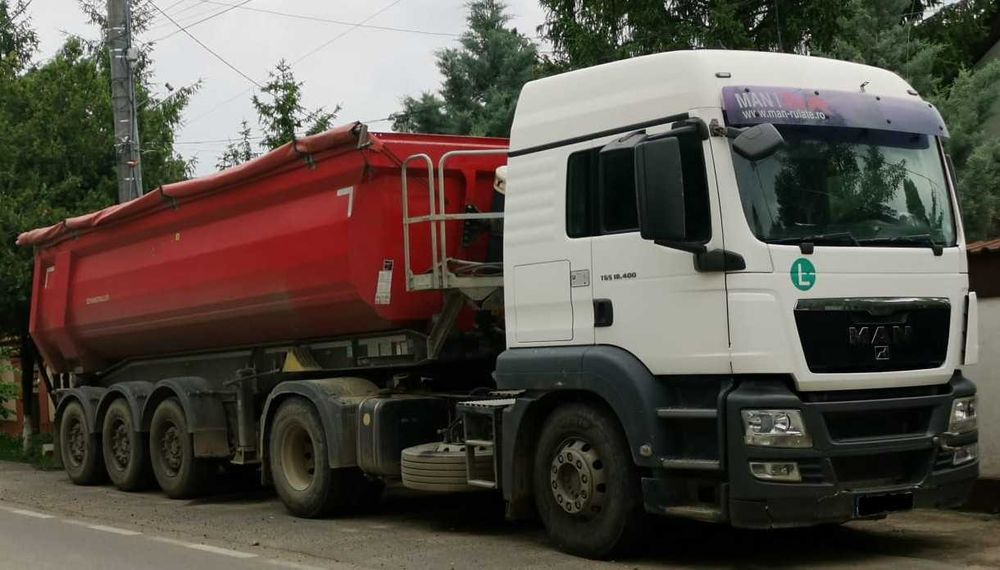 MAN TGS+Semiremorca  Schwarzmuller 2021/Wielton 2016