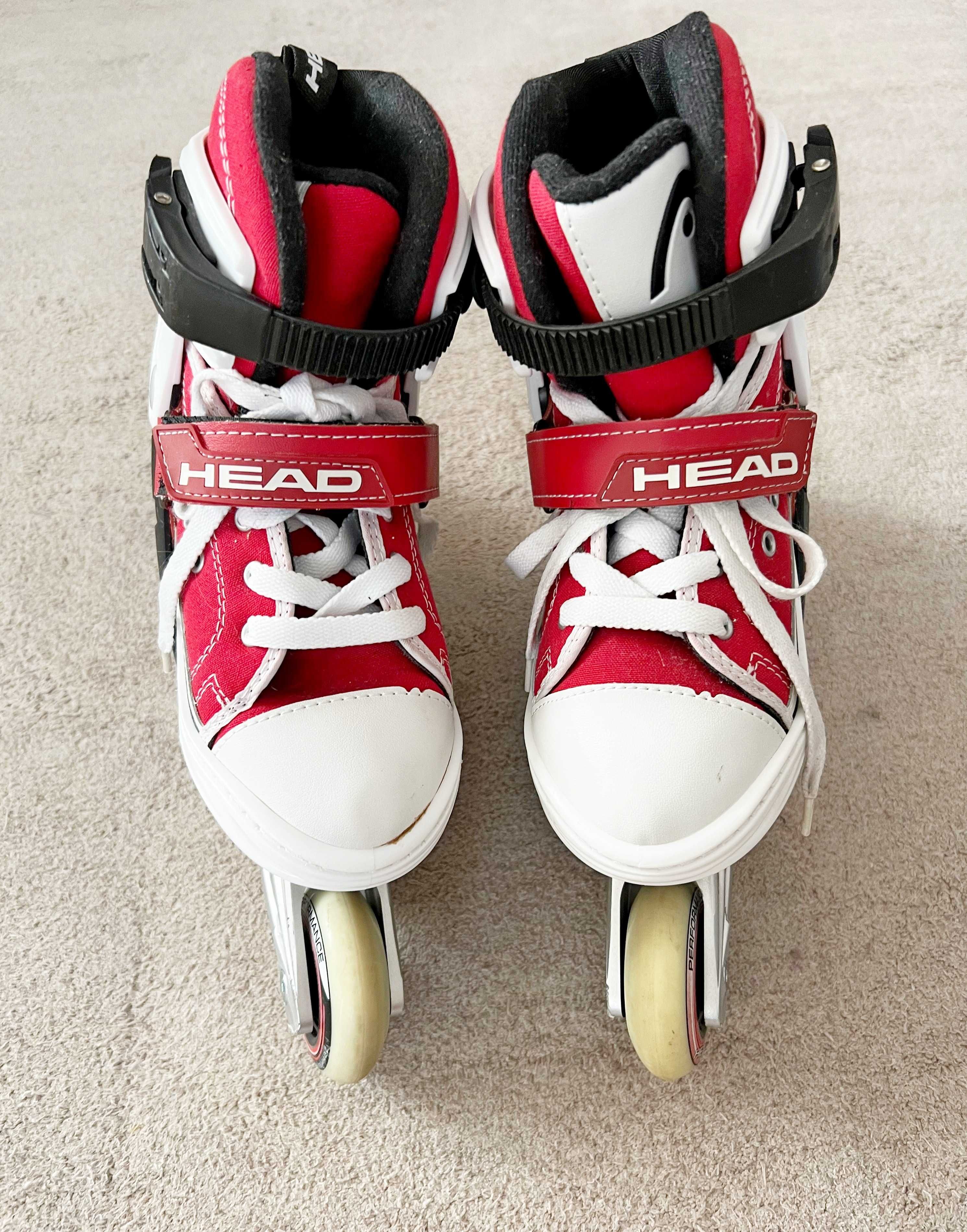 Регулируеми ролери Head HJ7 Junior Roller Skates номер 34 - 37