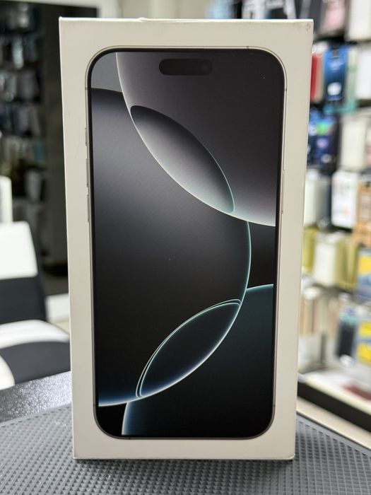 Apple iPhone 16 Pro Max,White Titanium,256GB *ЧистоНов*2г Гаранция*