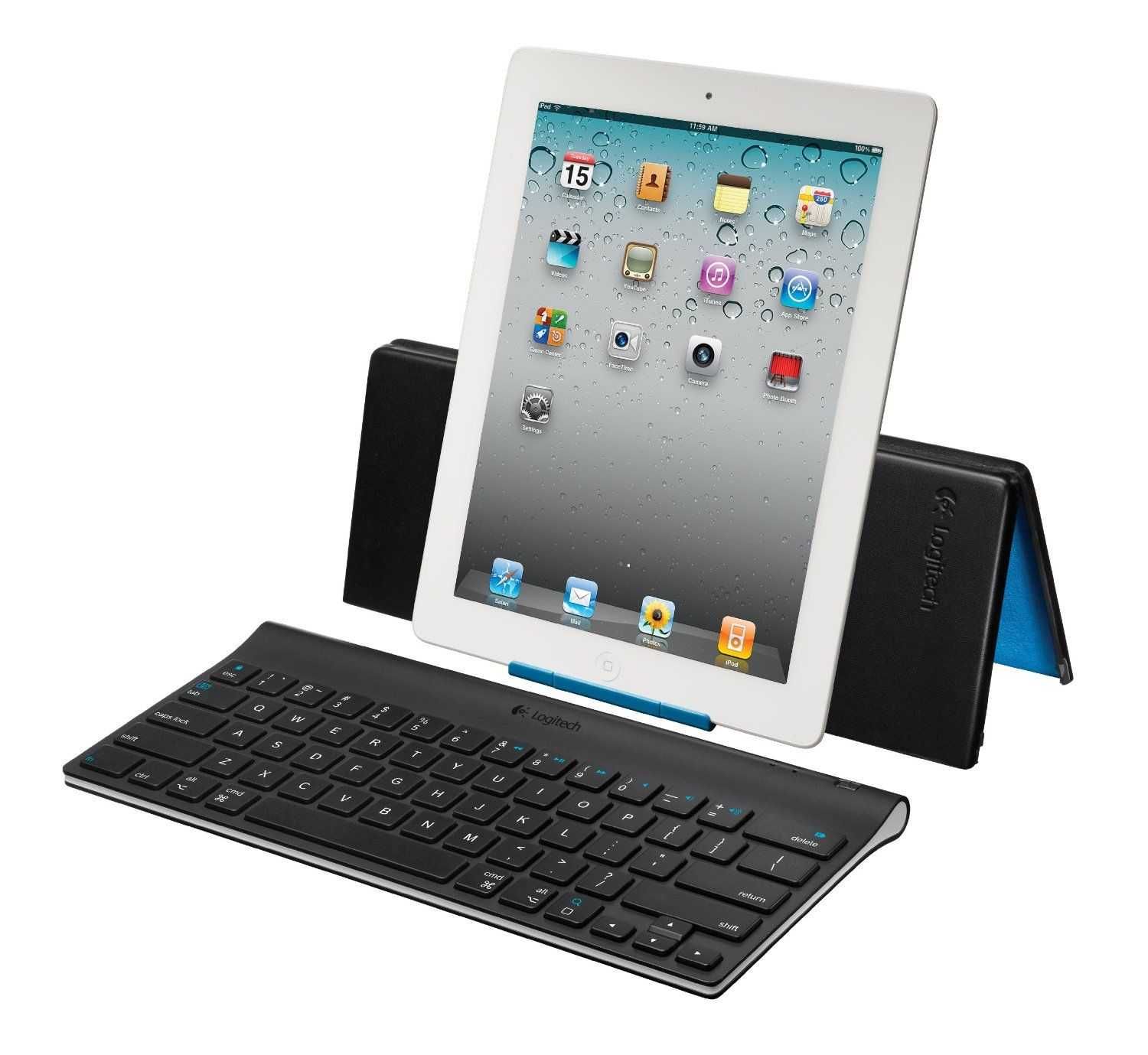Logitech Tablet Keyboard For iPad, безжична
