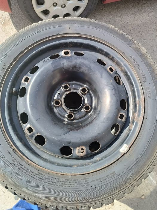 Jante+anvelope pt Skoda Fabia