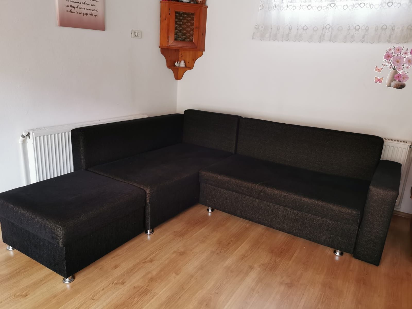 Vind colțar extensibil 250/140 cu extensie 70/70 stare foarte bună