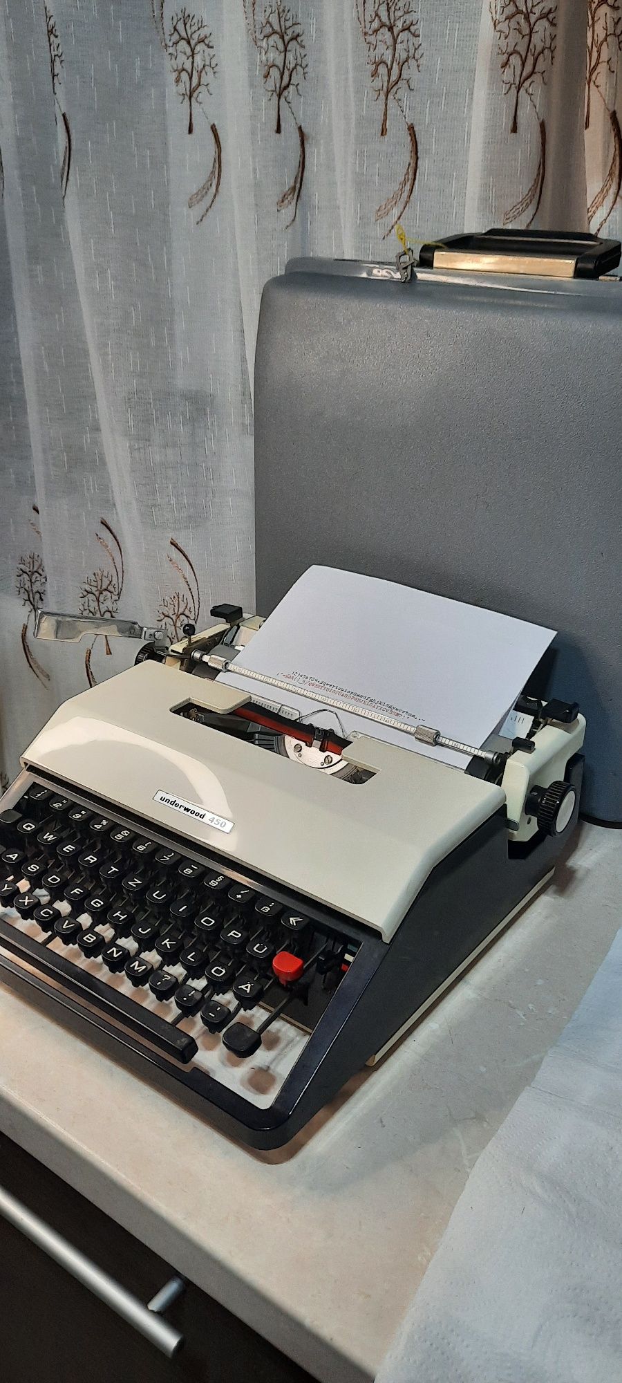 Mașină de scris Underwood 450 impecabilă