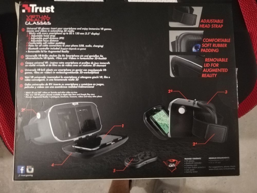 Нови VR Glasses Trust GXT 720 очила за виртуална реалност