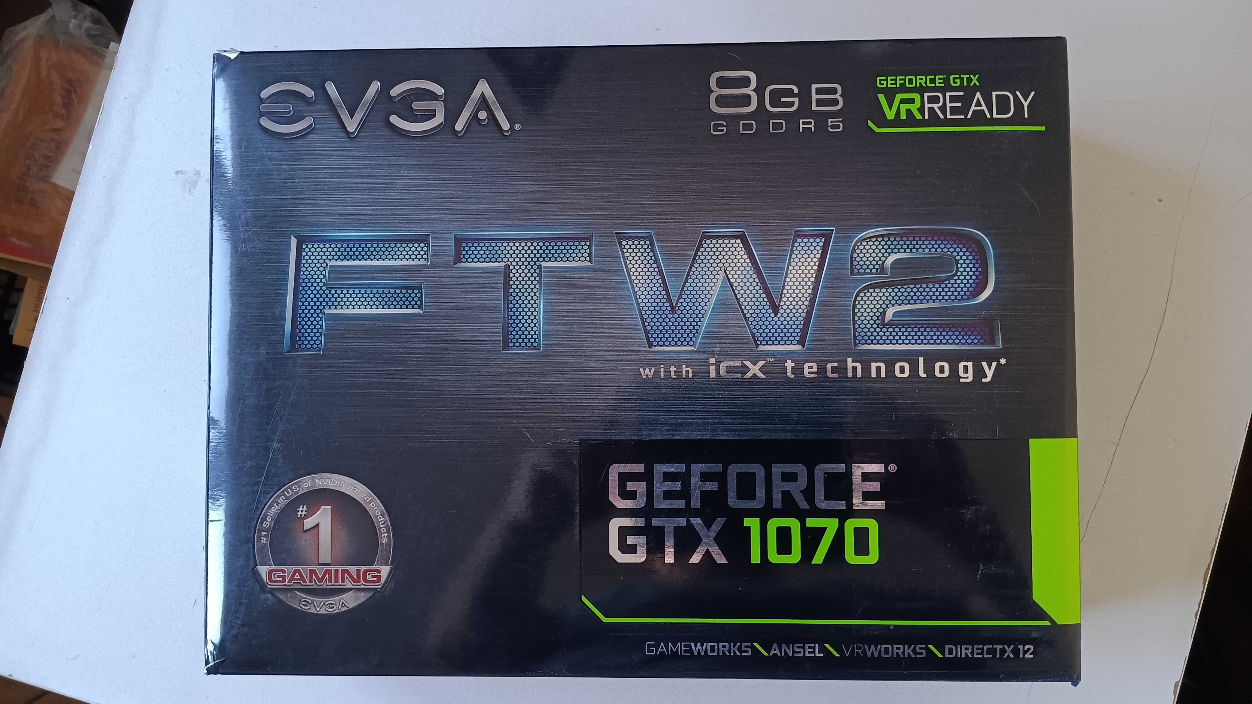 видео карта EVGA GeForce GTX 1070 FTW2 GAMING 08G