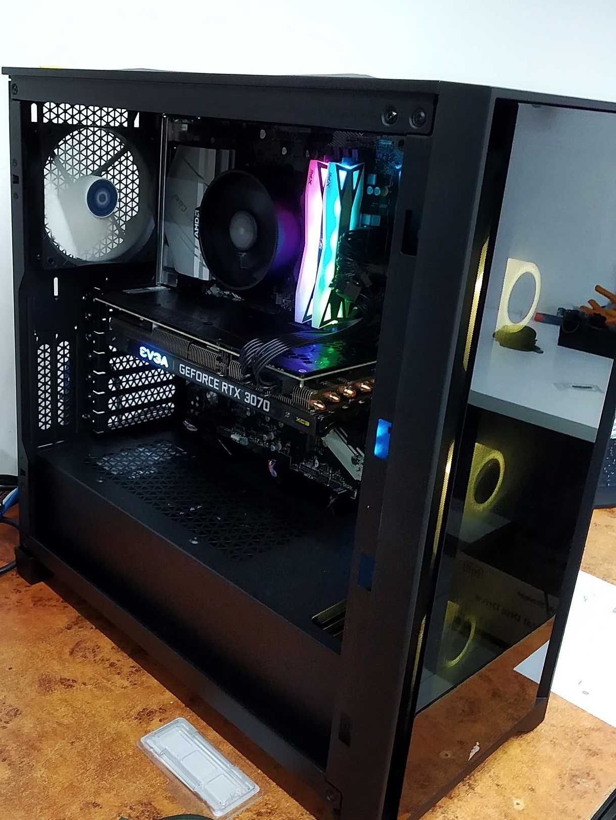 Геймърски компютър с EVGA RTX 3070, Ryzen 5 3600, 16GB DDR4