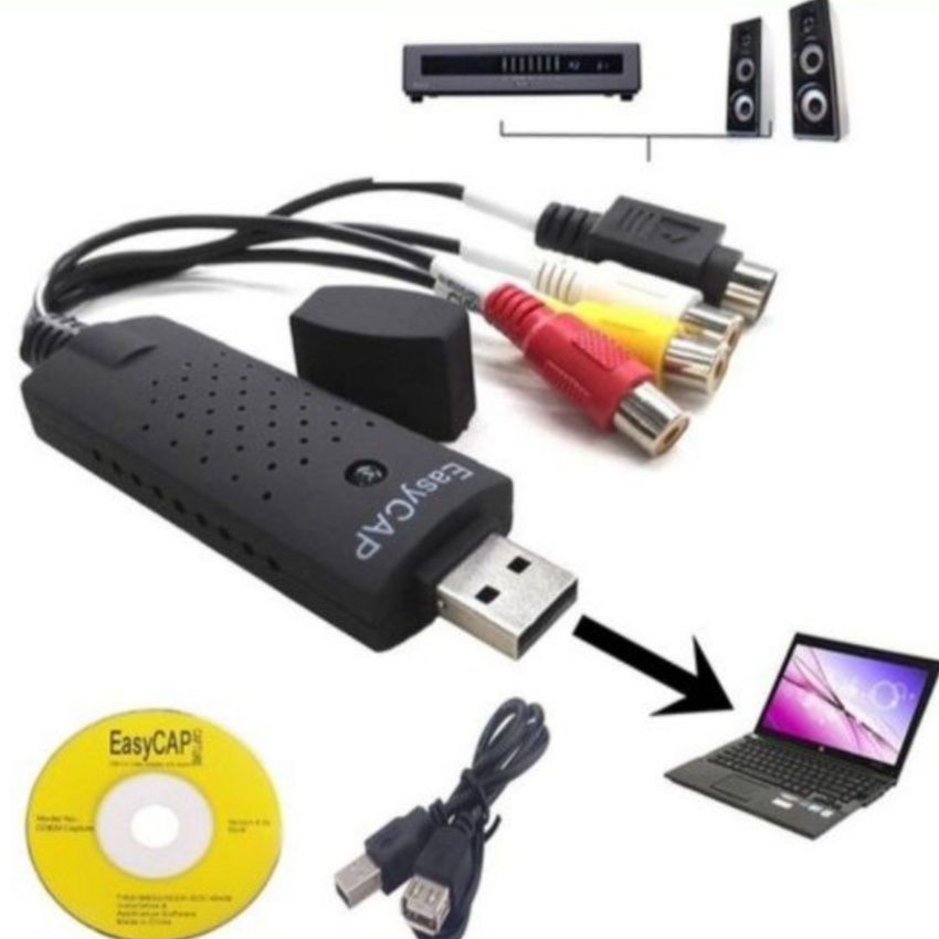 Easy CAP, Видео захват/ Video capture, VHS to USB.  Videomontaj Видеом