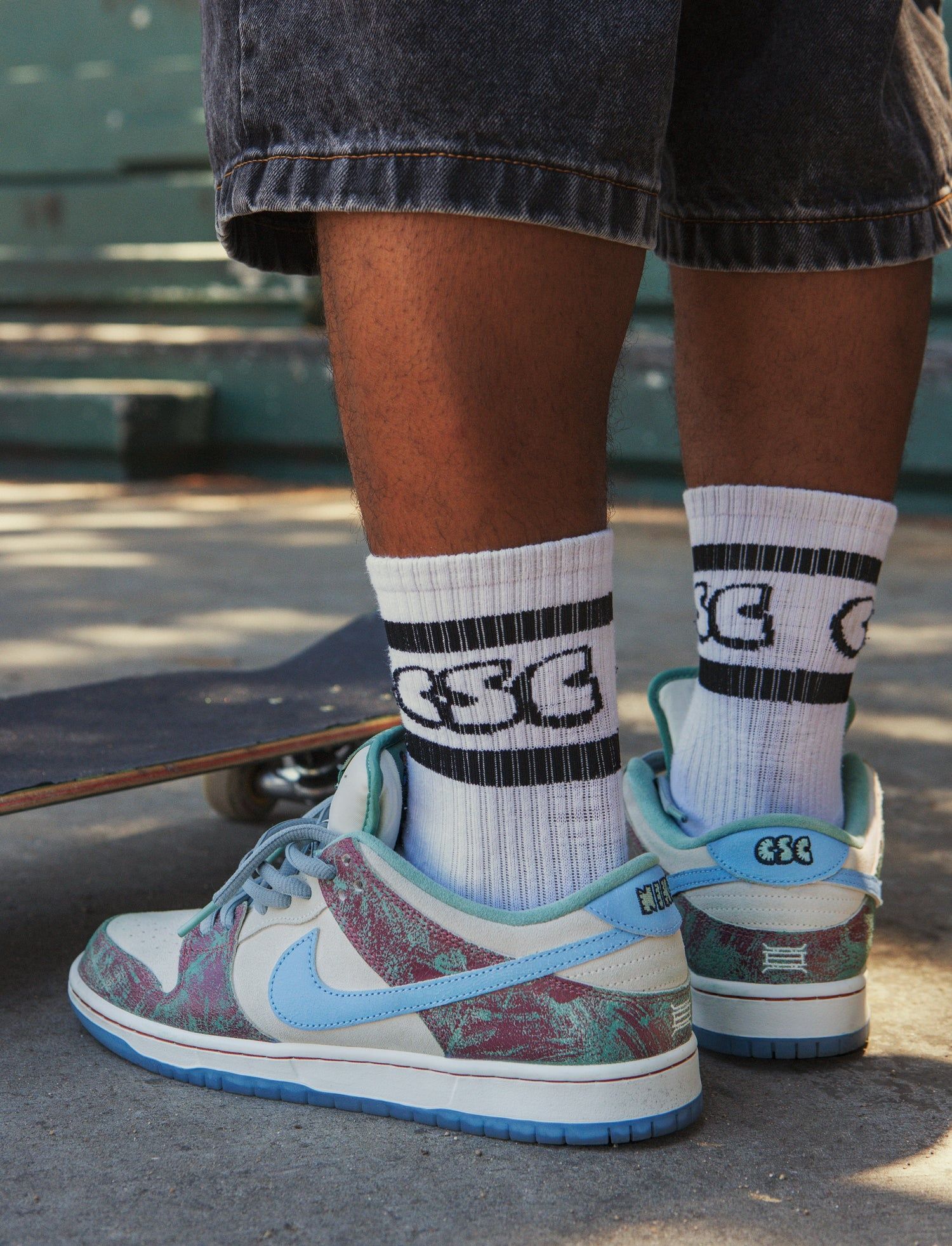 Кроссовки Nike SB Dunk Crenshaw Skate Club