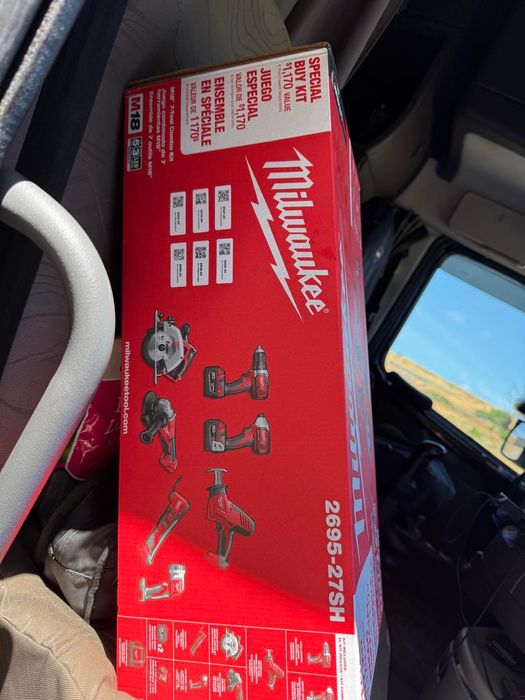 Milwaukee комплект 7 инструмента