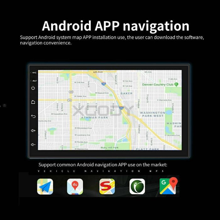 OFERTA Navigatie GPS Android 2DIN - Wifi, Bluetooth, USB, 7"