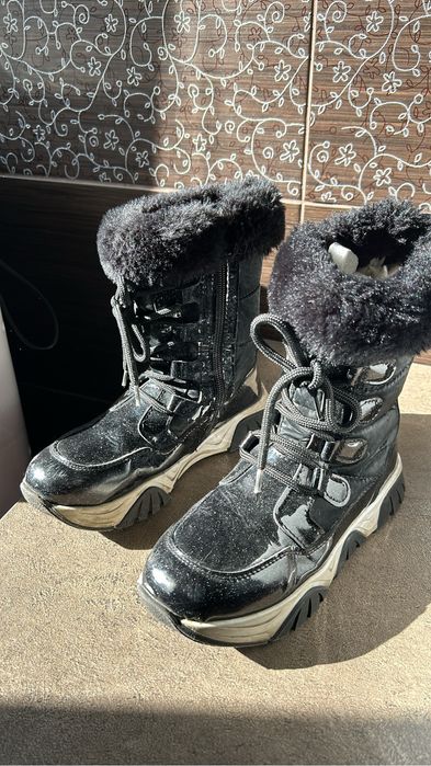 Сапоги зимние р. 34 для девочки