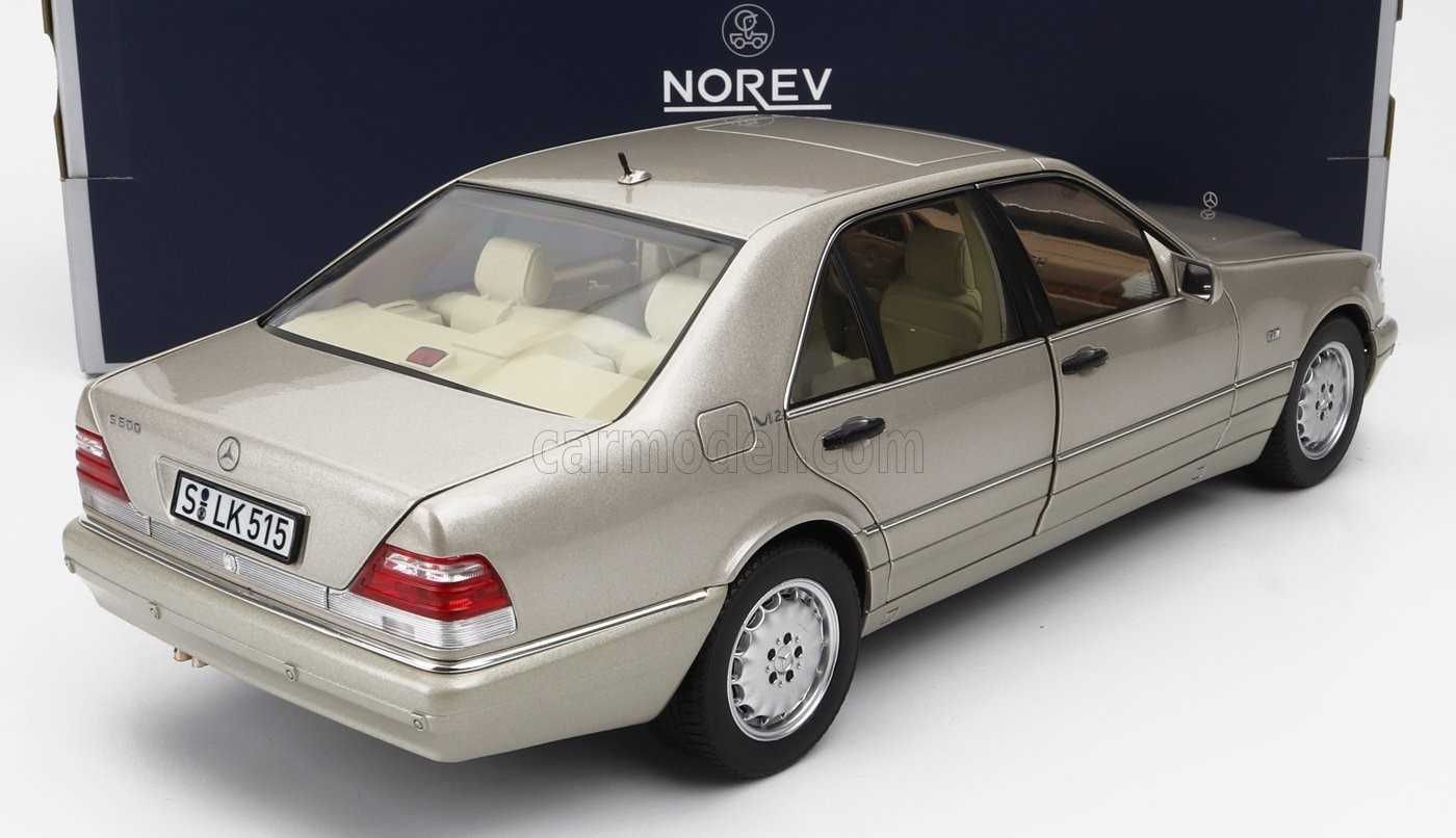 Модель Mercedes Benz s600 W140 1:18 Norev