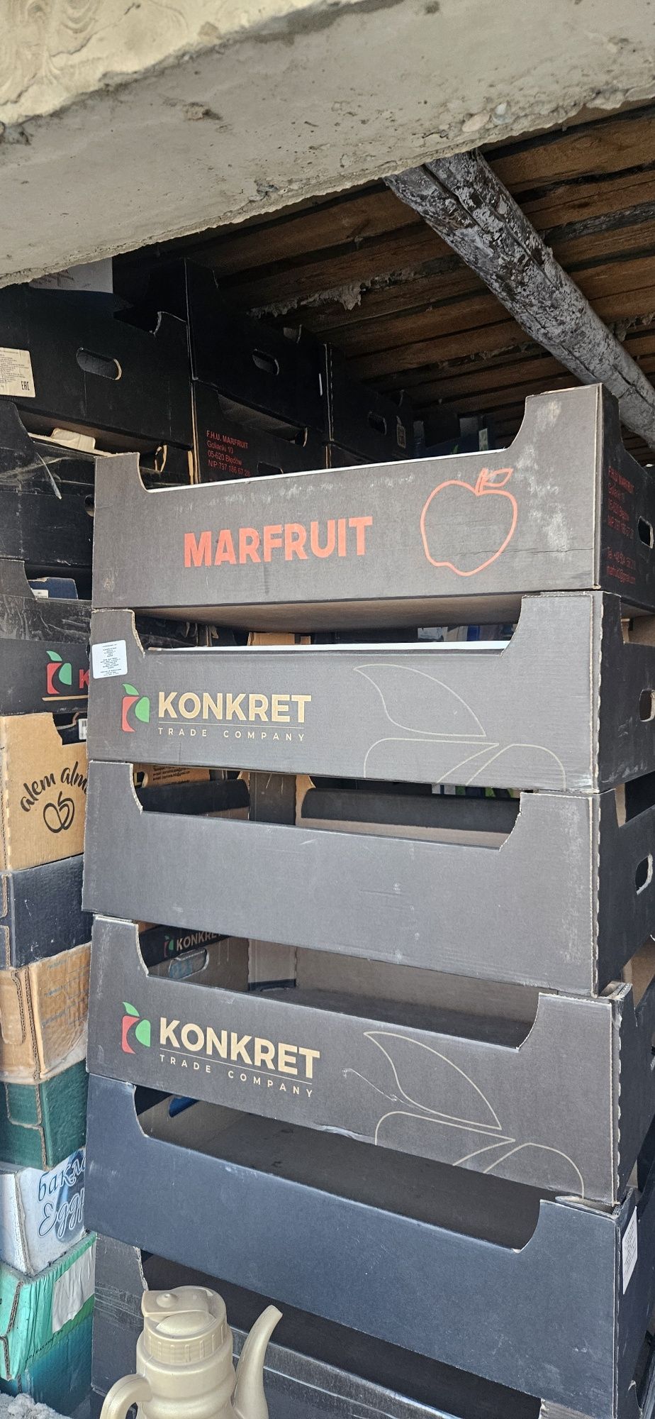 Коробка от  яблок
