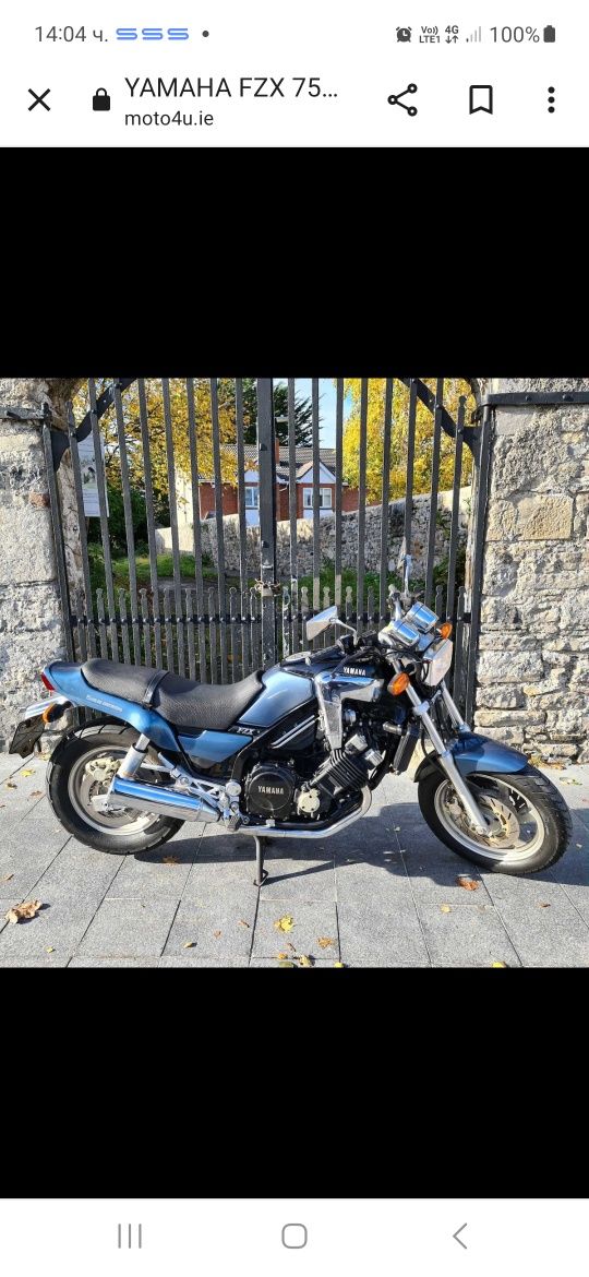 Yamaha 750fzx яюаха фзх750