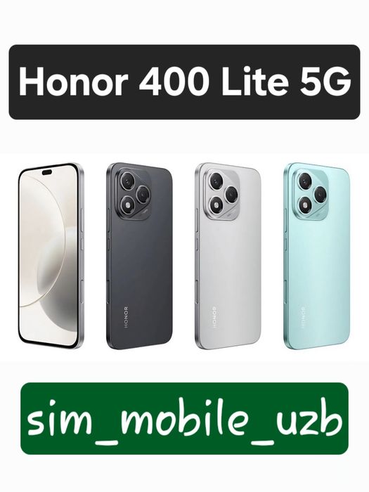 Honor 400 Lite 5G 2025 New Super Skidka+Garantiya+Dastavka