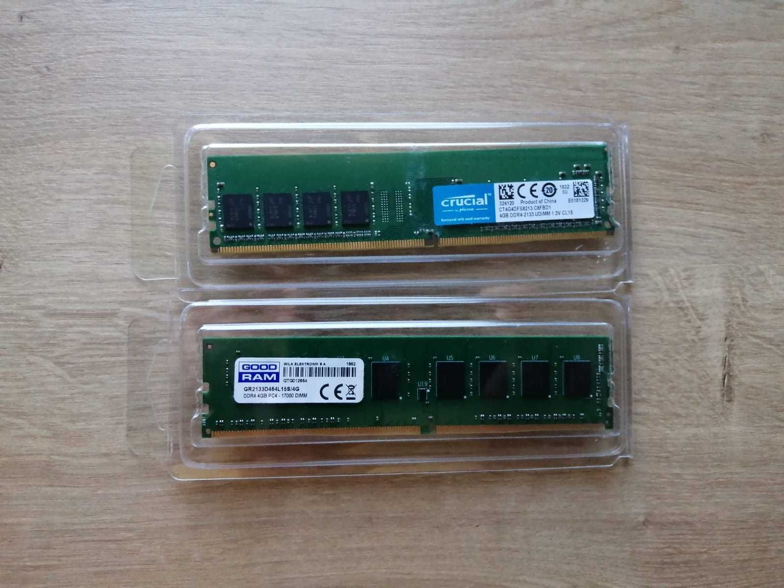Doua stick-uri Memorii RAM 4GB DDR4 (total 8GB)