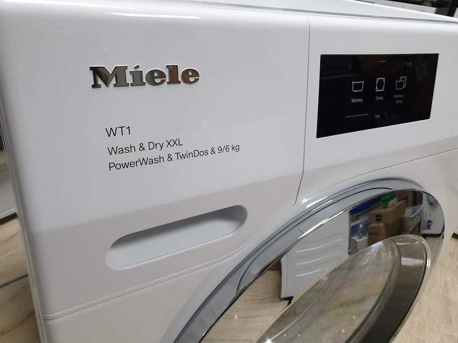 XXL 9кг/6кг Miele WT1 Пералня със Сушилня TwinDos Миеле 12м Гаранция