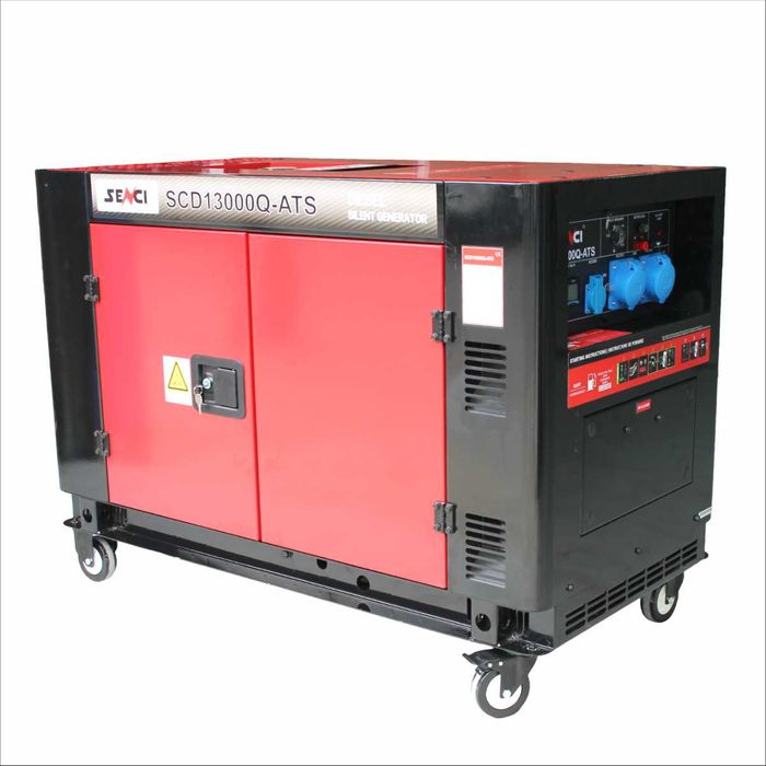 Generator SENCI SCD13000Q-ATS, Putere max. 11 kW, 230V, AVR Diesel