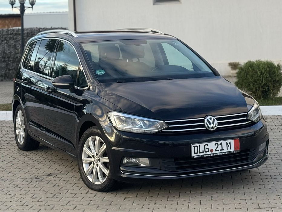 Vw Touran 2016 2.0 TDI 150cp Matrix/Led/DSG/Euro 6