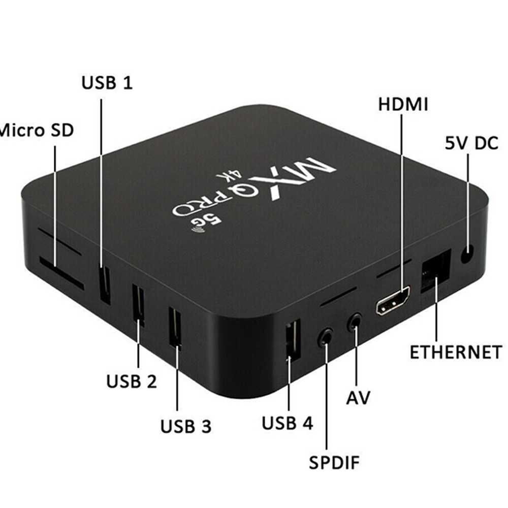 Android TV Box MXQ PRO 5G 4K /Android 10/ Dual WiFi / Гаранция 1г