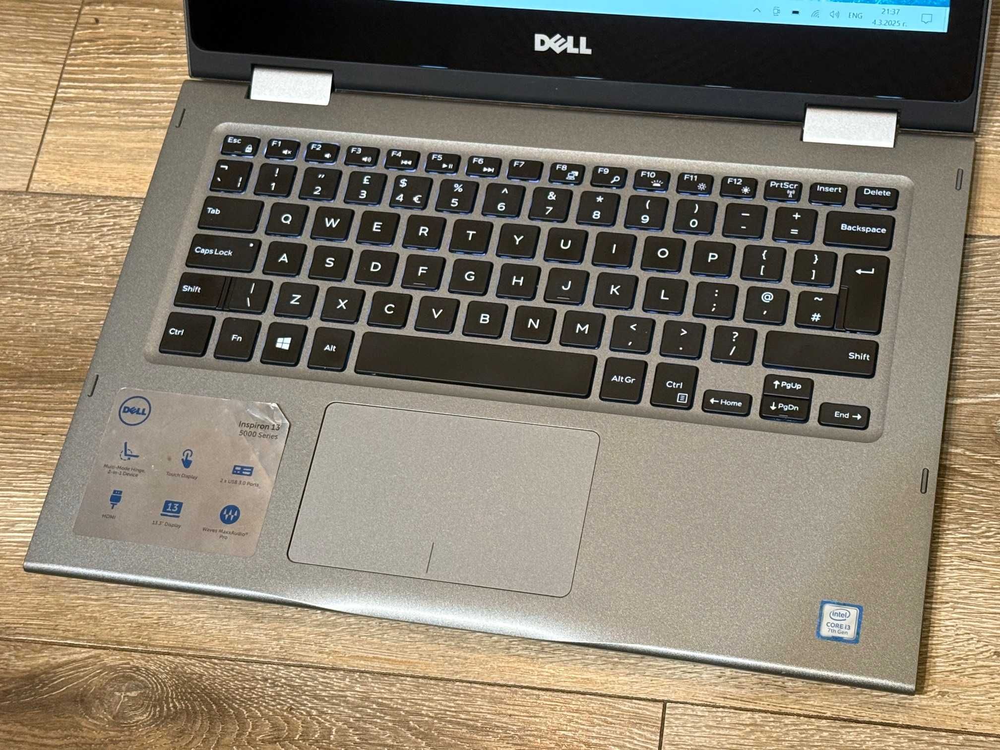 Dell Inspiron 5378 2 in 1 i3 7th/8 RAM/256SSD