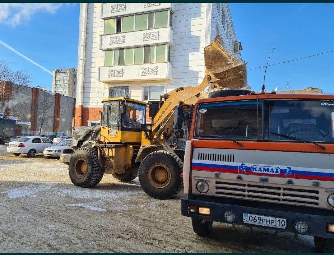 Услуги фронтального погрузчика 3 куба.