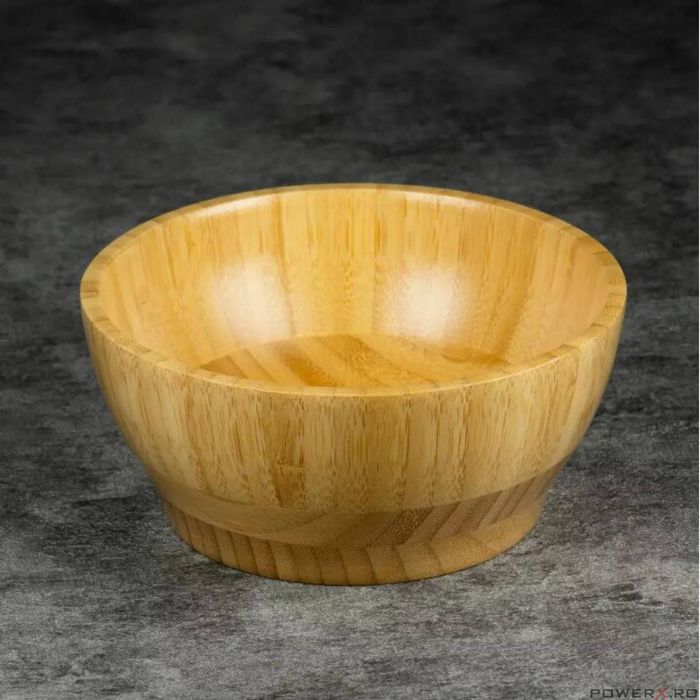 Bol din bambus decorativ pentru fructe si legume, castron,