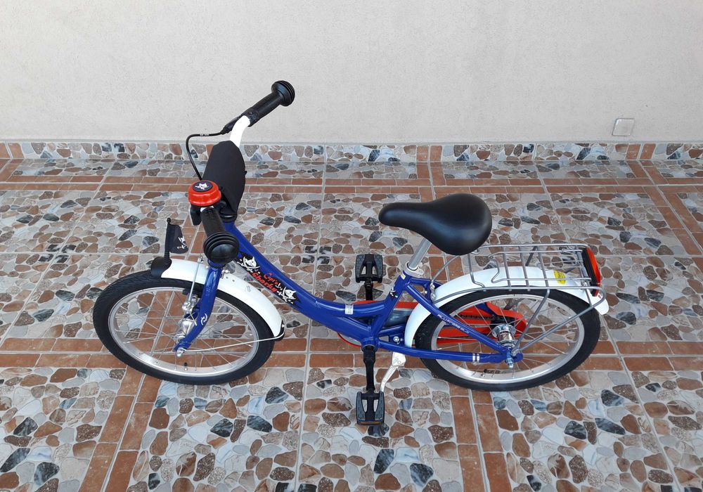 Bicicletă copii 18’ PUKY ZL 18-1 ALUMINIU Capt'n Sharky – albastră