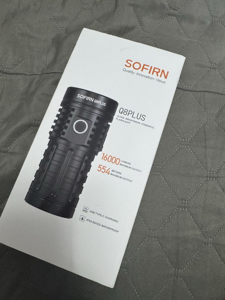 sofirn фонарик Q8 Plus