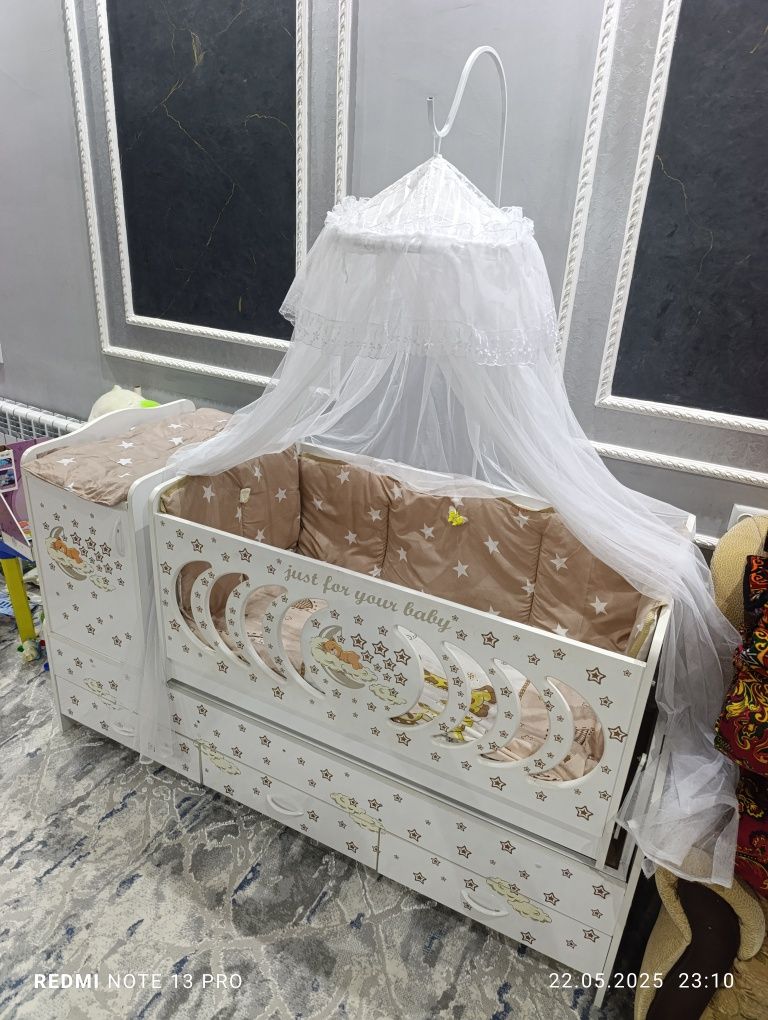 Детский манеж крават