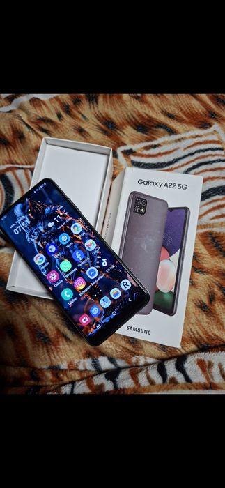 Samsung galaxy A 22 in stare perfecta ( folie si husa magnetica )