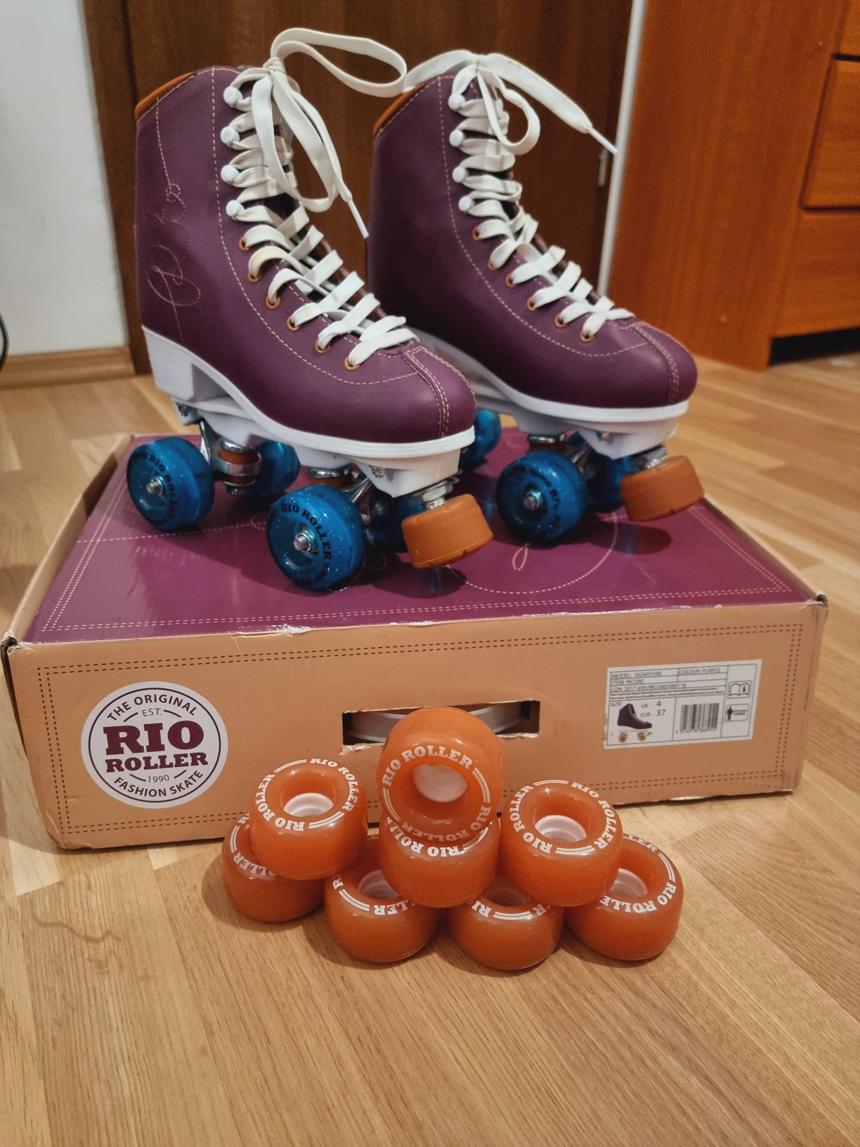 Patine cu rotile - Rio Roller Signature Purple marimea 37