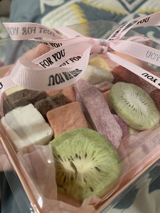 Сублимированные фрукты+мороженое