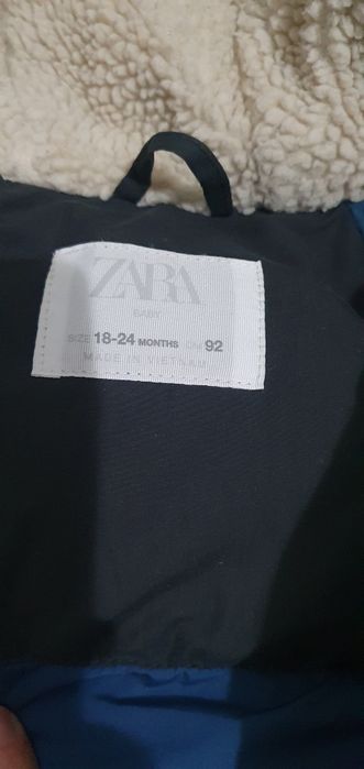 Vând geaca zara marime 92