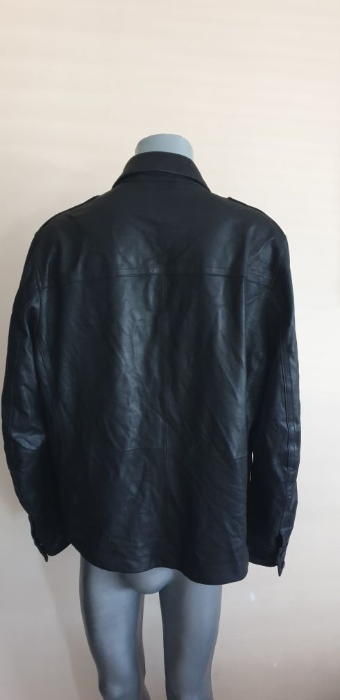 Hugo Boss Jobeaan Leather Jacket Mens - 56 / 2XL ОРИГИНАЛ! Ест. кожа!