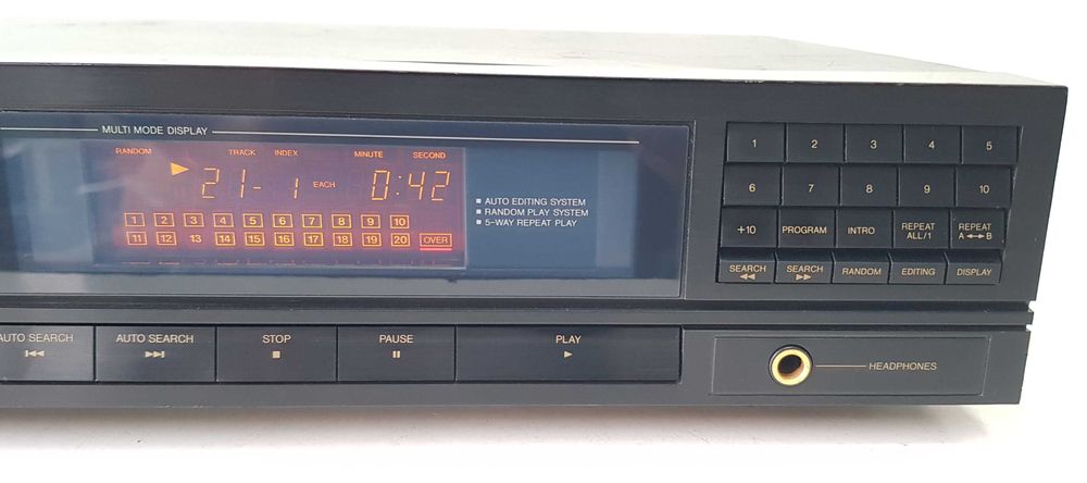 JVC XL V 333 CD player audio de top