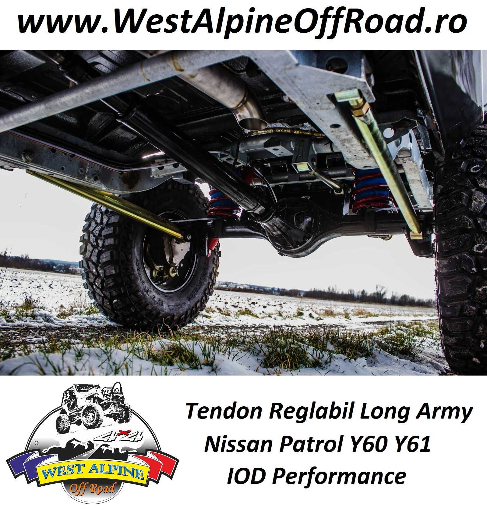 Tendoane Reglabile Long Arm Nissan Patrol Y60 / Y61 - IOD Performance