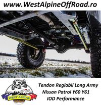 Tendoane Reglabile Long Arm Nissan Patrol Y60 / Y61 - IOD Performance