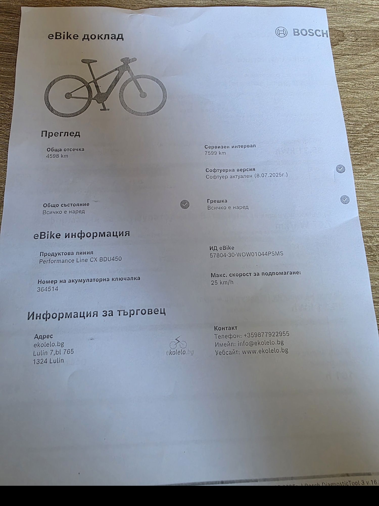 Cube Hybrid Stereo 120 Pro + чип e-bike Bosch