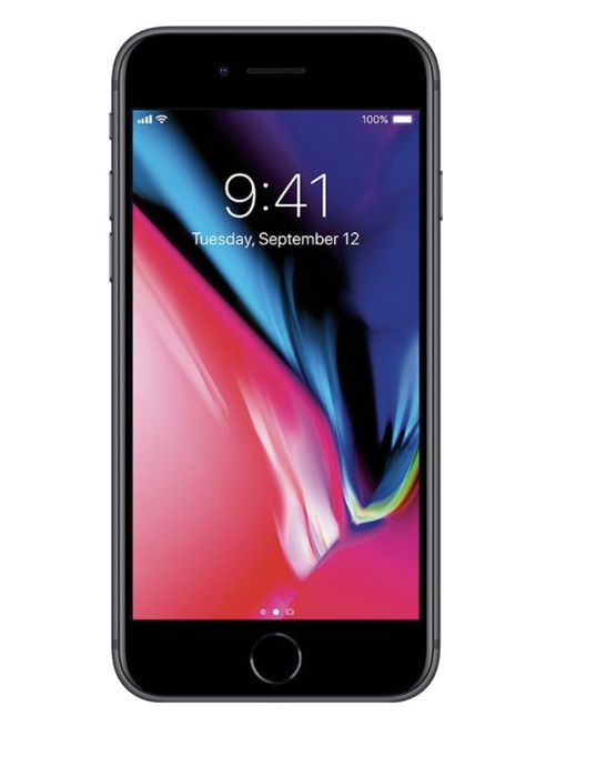 Чисто нов Apple iPhone 8, 64 GB, Black - 2 години гаранция